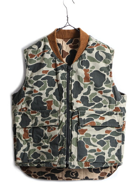 楽天市場】USA製 □ 10X ダックハンター カモ 迷彩 リバーシブル 中綿