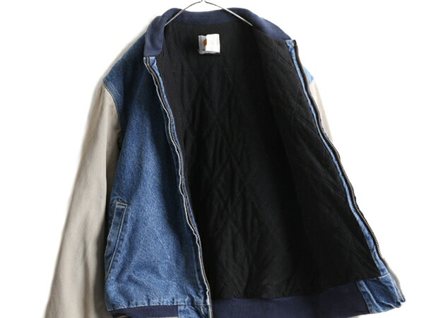 楽天市場】80s 90s USA製 □ カーハート フルジップ デニム スタジャン