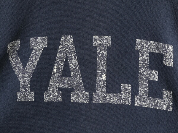 楽天市場】80s USA製 ☆ チャンピオン リバースウィーブ YALE プリント