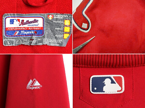 楽天市場】□ MLB マジェスティック レッドソックス 裏 フリース