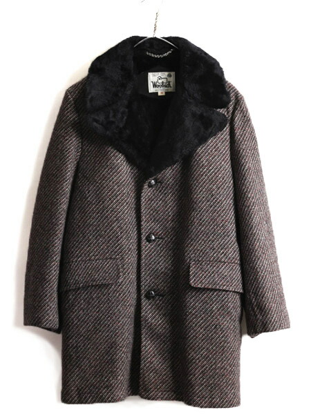 楽天市場】70s USA製 ビンテージ □ ウールリッチ ギャング コート