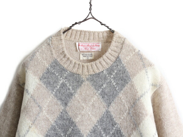 楽天市場】60s イングランド製 □ Alan Paine アーガイル