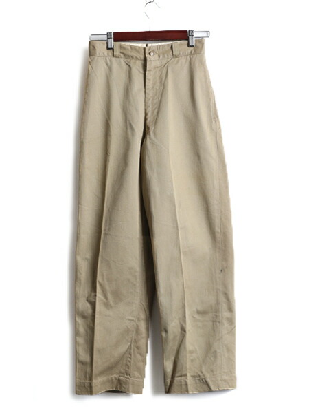 楽天市場】60s ビンテージ ☆ 米軍実物 US ARMY チノ パンツ ( 28 29