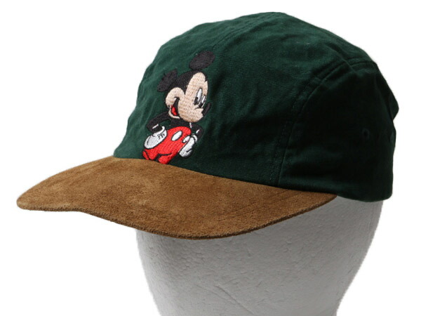 楽天市場】90s □ ディズニー ミッキーマウス 刺繍 本革 スウェード