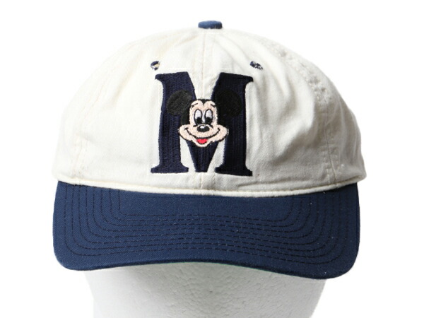 楽天市場】80s USA製 □ ディズニー ミッキーマウス 刺繍 ベースボール