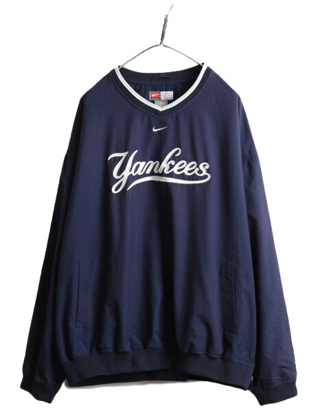 楽天市場】00s MLB オフィシャル ナイキ ヤンキース Vネック プル