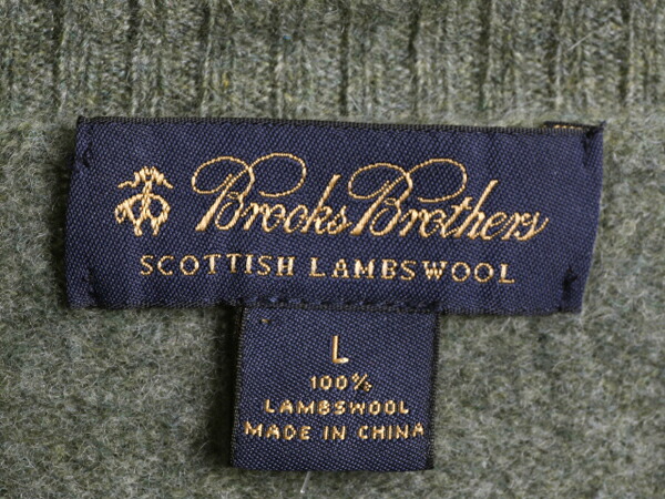 楽天市場】ブルックスブラザーズ アーガイル ラム ウール ニット