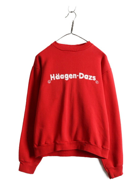楽天市場】70s 80s ☆ ハーゲンダッツ ロゴ プリント スウェット