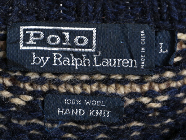 楽天市場】手編み ポロ ラルフローレン サンダーバード スター ウール