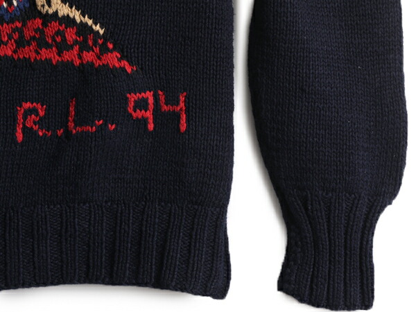 楽天市場】RL-94 手編み 90s ☆ ポロ ラルフローレン インディアン