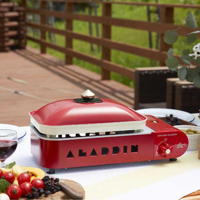 楽天市場】【25日最大P11倍】センゴクアラジン ポータブル ガス ホット