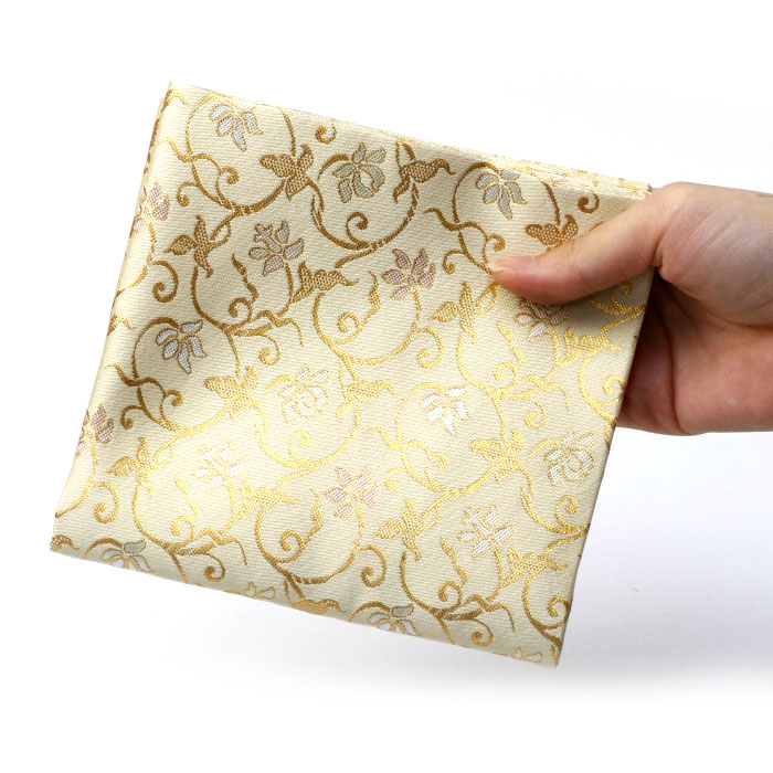 楽天市場】茶道具 出帛紗 蔓小花 正絹 中川政七商店 謹製 : 茶道具