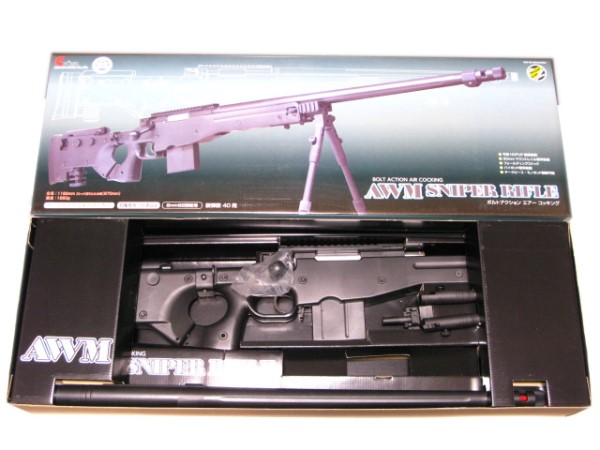 楽天市場】AWM スナイパーライフル SNIPER RIFLE ボルトアクション