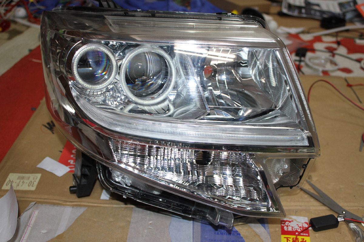 楽天市場】☆タントカスタム LA600S HDSMD LED イカリング 4灯