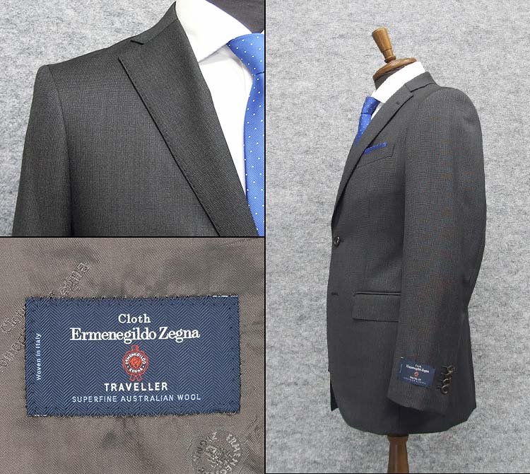 楽天市場】秋冬物 [Ermenegildo Zegna]ゼニア生地 TRAVELLER使用