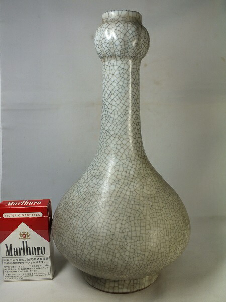 楽天市場】□龍香堂□☆【中国骨董品】哥窯（かよう）「細口花瓶