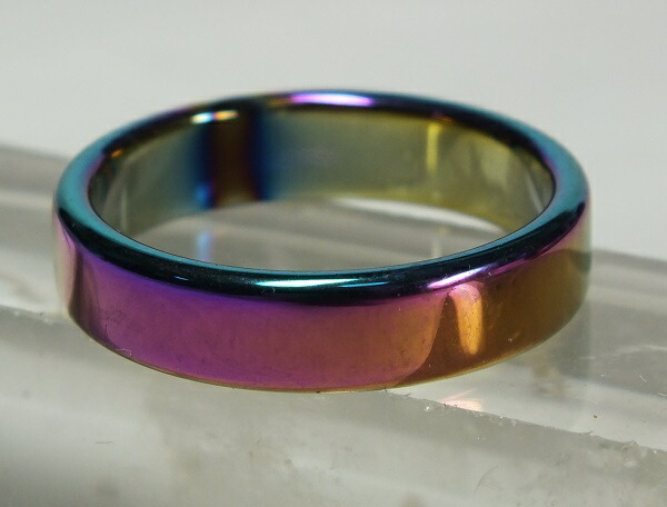 楽天市場】□龍香堂□☆珍品！テラヘルツ鉱石リング21号（虹彩加工