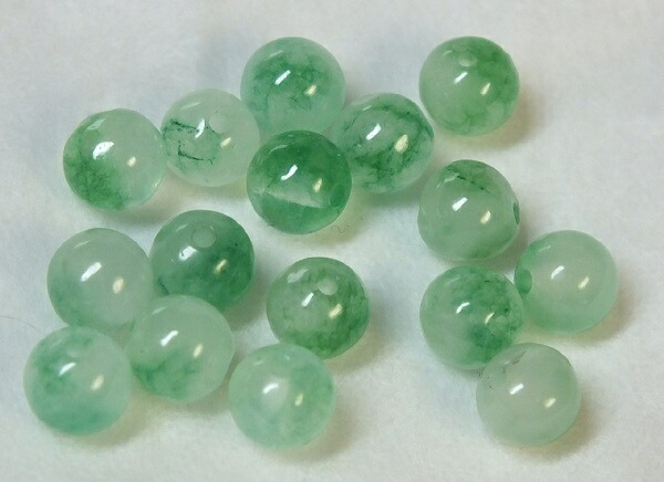 楽天市場】□龍香堂□☆アクセ用ミャンマー氷種翡翠4mm玉16P