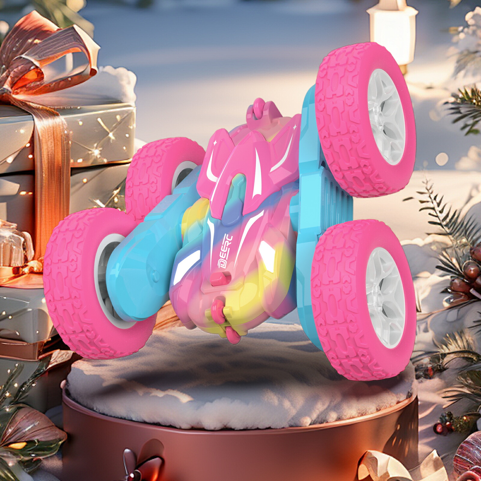 楽天市場】DEERC ラジコン ラジコンカー こども向け スタントカー 四輪