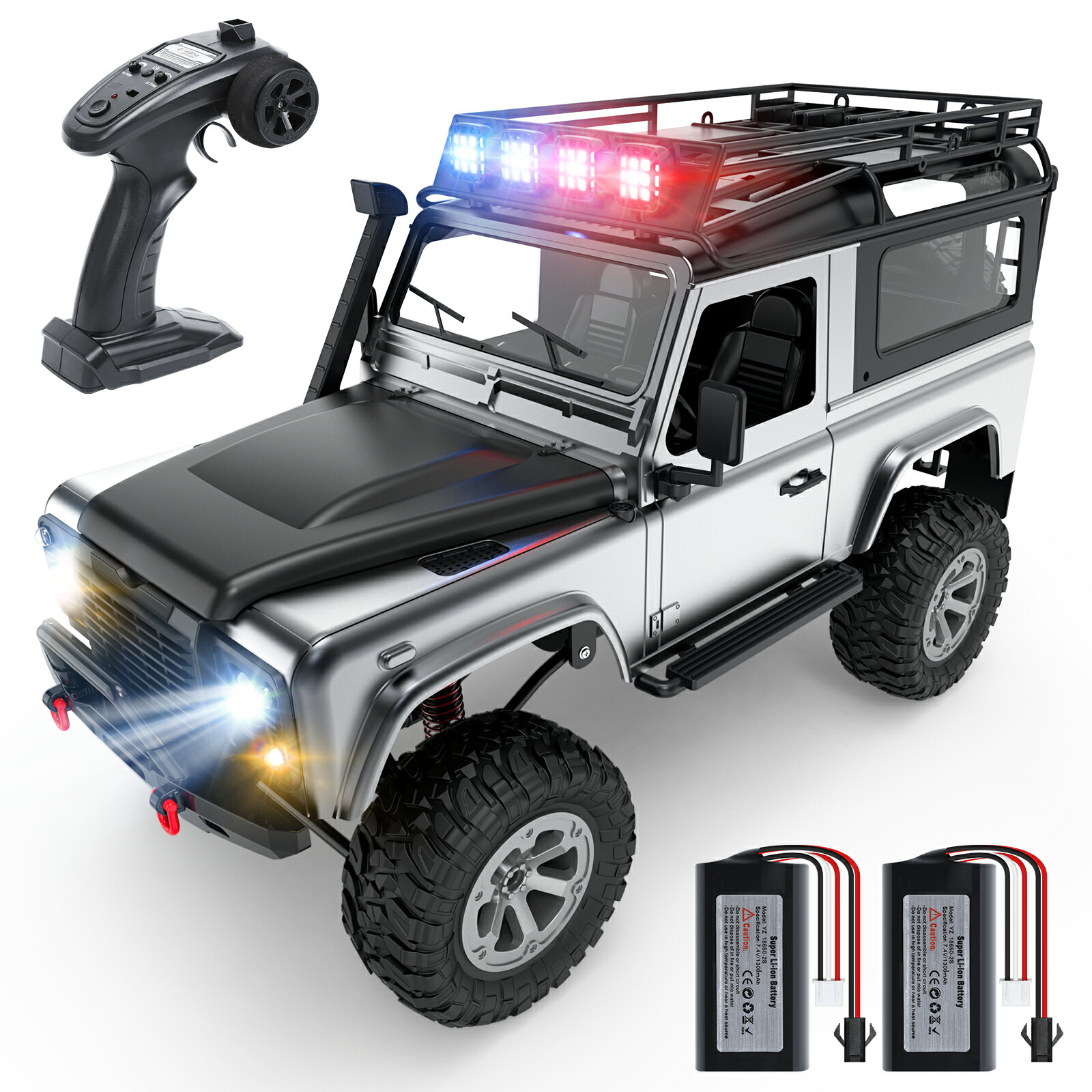 楽天市場】【バッテリー2個で120分遊べる！】DEERC 1/12 4WD ラジコン