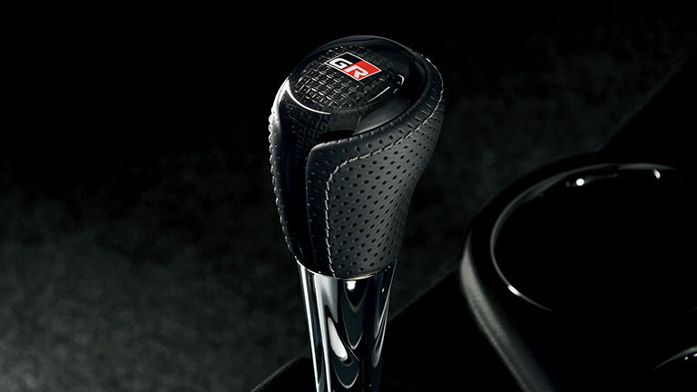 楽天市場】【トヨタ純正】 “GR SPORT”本革巻シフトノブ [ダーク