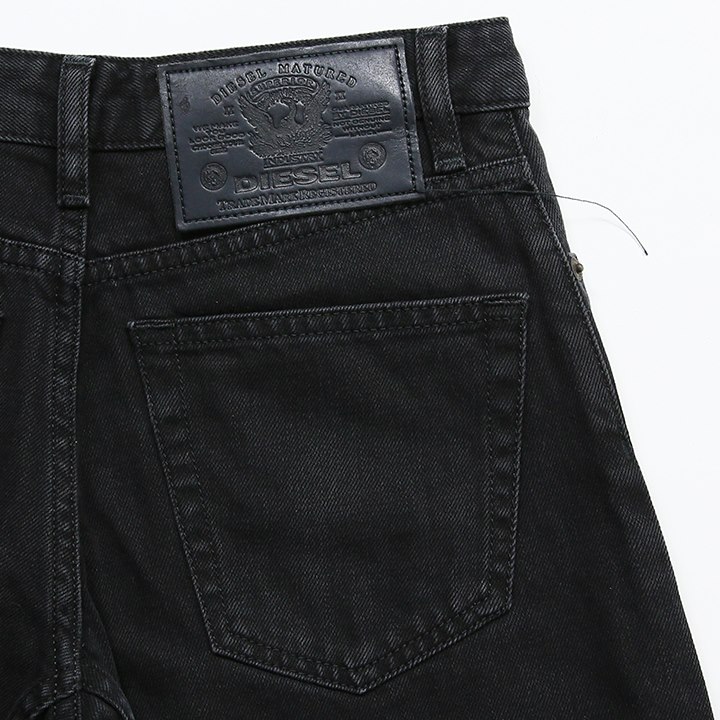 楽天市場】☆DIESEL ディーゼル レディース☆牛革レザーパッチ ワイド