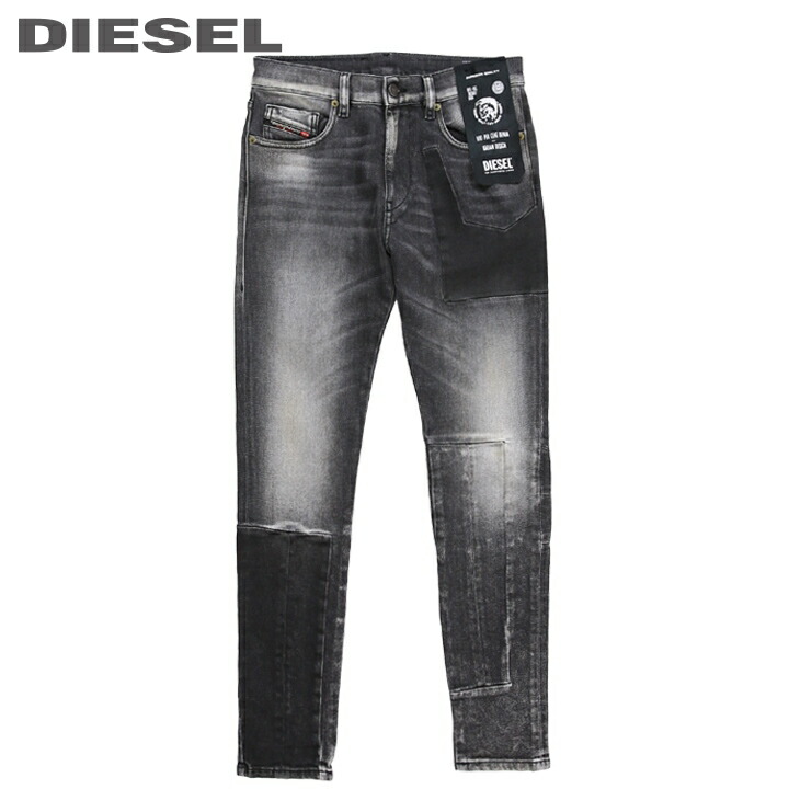 楽天市場】□DIESEL ディーゼル メンズ□パッチワーク切替 ストレッチ