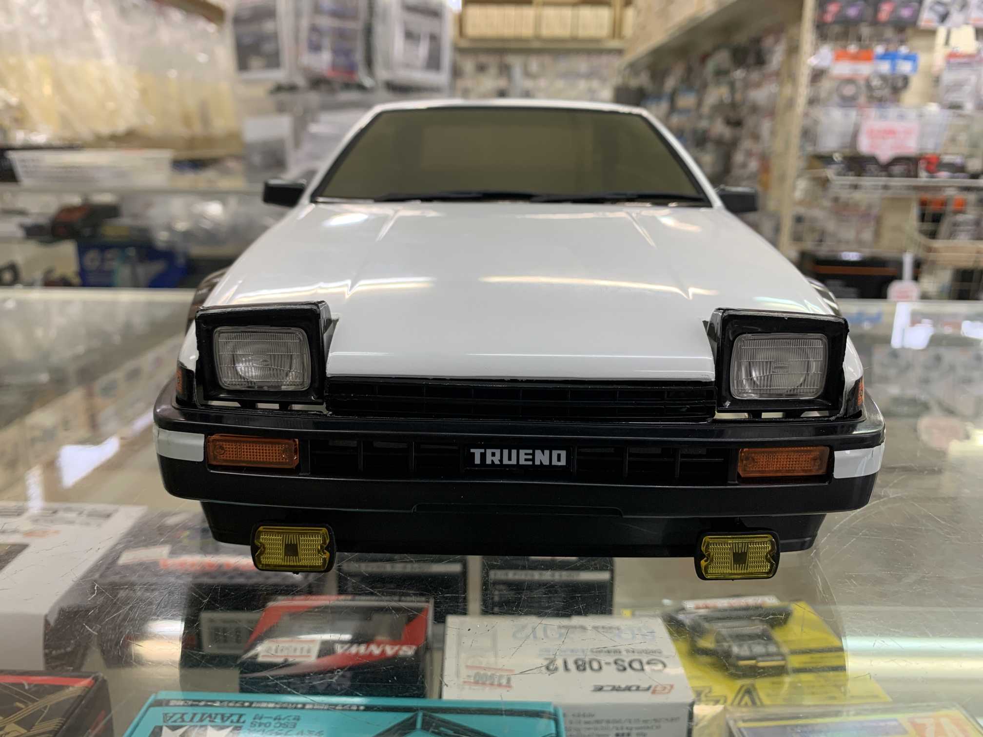楽天市場】京商 1/10 トヨタ スプリンター トレノ AE86 塗装済みボディ
