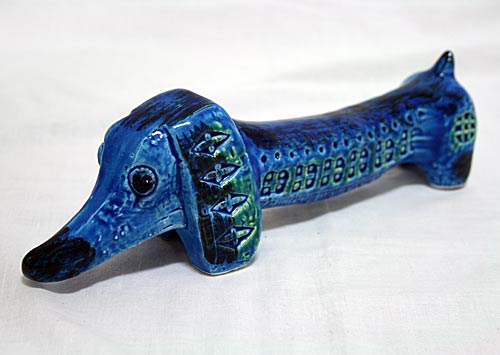 楽天市場】イタリア製 輸入雑貨 イヌ 犬 ダックスフンド 陶器 置物