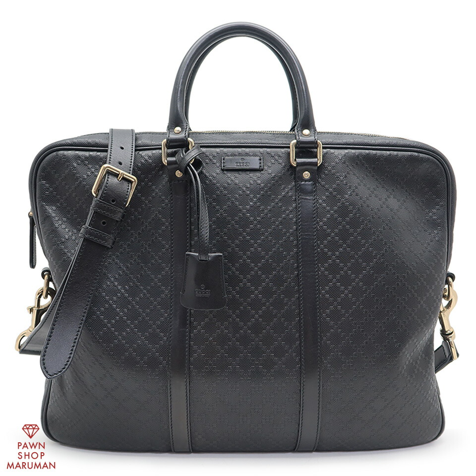 楽天市場】GUCCI グッチ ディアマンテ ブリーフケース 208463 レザー