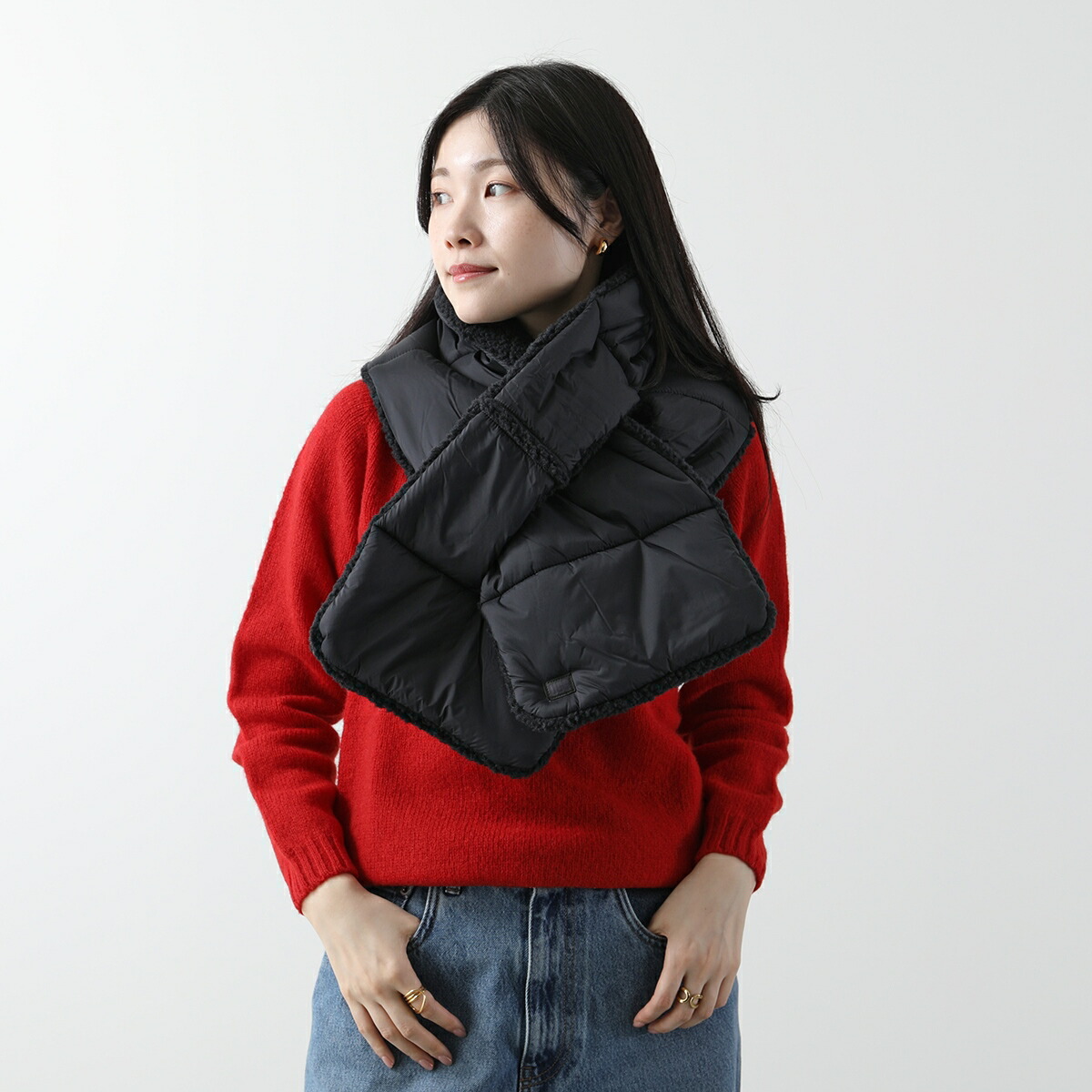 楽天市場】UGG アグ マフラー AW UGGfluff Rev Scarf フラッフ レヴ