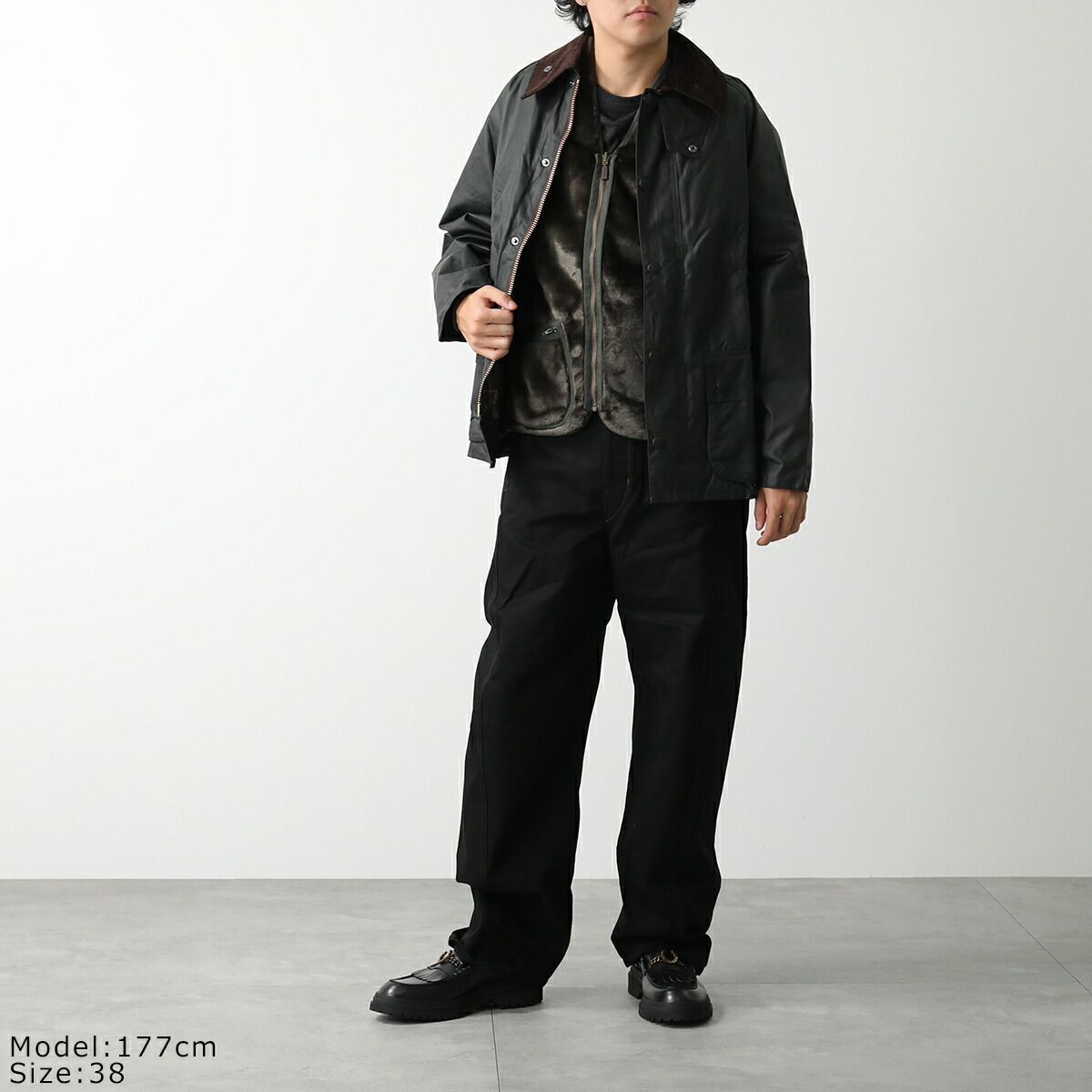 楽天市場】Barbour バブアー ファーライナー MLI0004 メンズ ファー