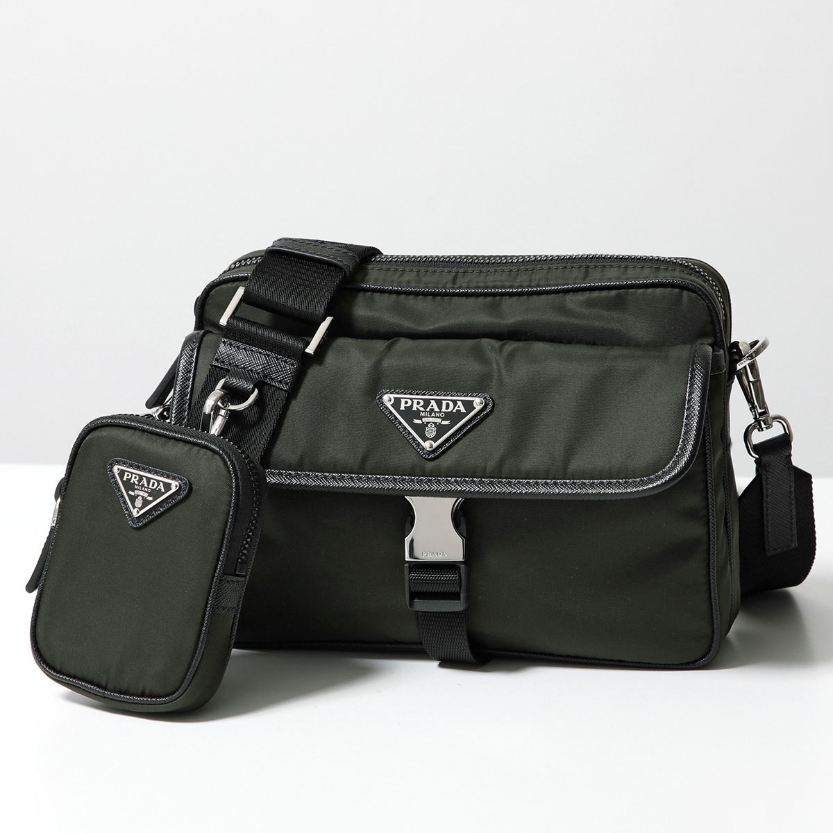 楽天市場】PRADA プラダ ショルダーバッグ 2VH133 2DMH メンズ Re