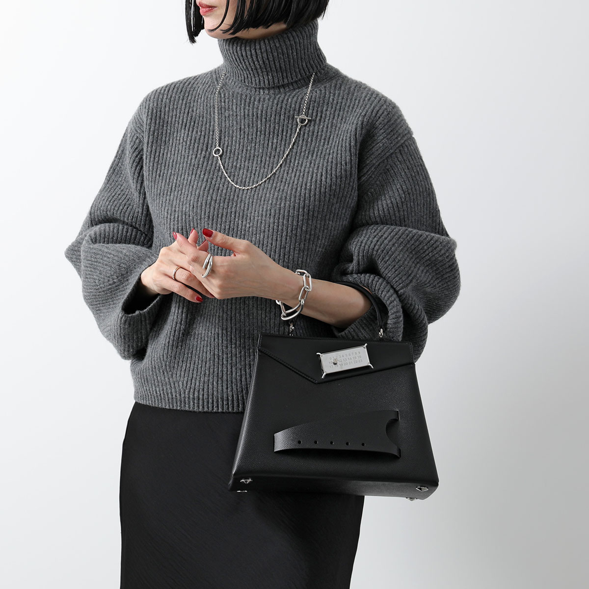 楽天市場】MAISON MARGIELA メゾンマルジェラ ハンドバッグ Snatched