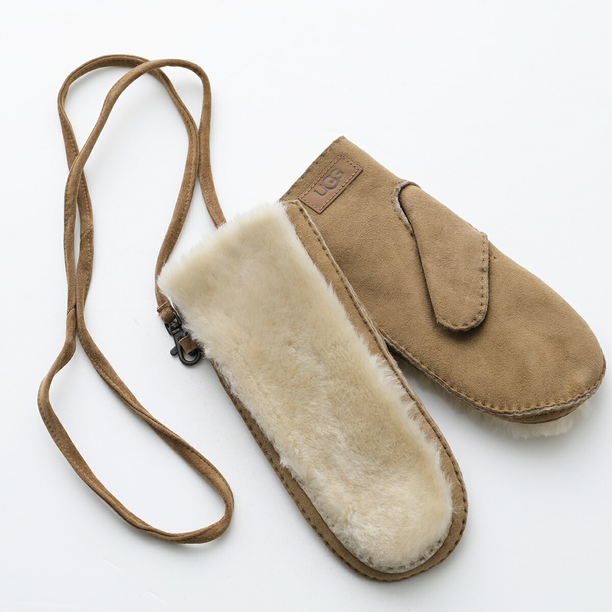 楽天市場】UGG アグ グローブ W EXPOSED SHEEPSKIN MITTEN エクス