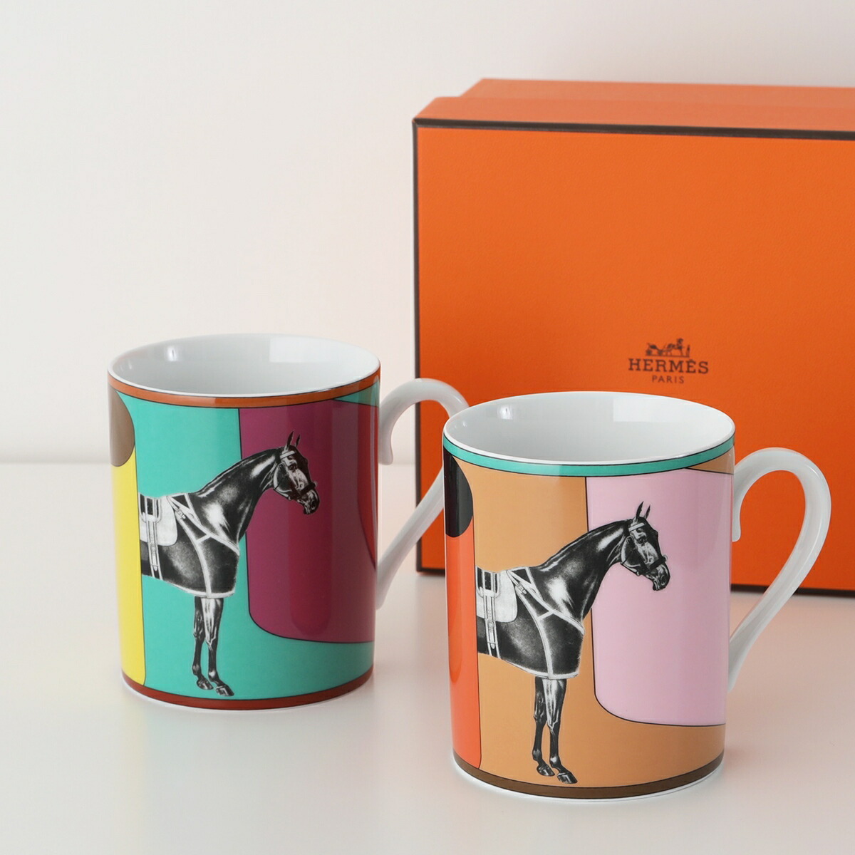 楽天市場】HERMES エルメス マグカップ La Serpentine マグ セルパン