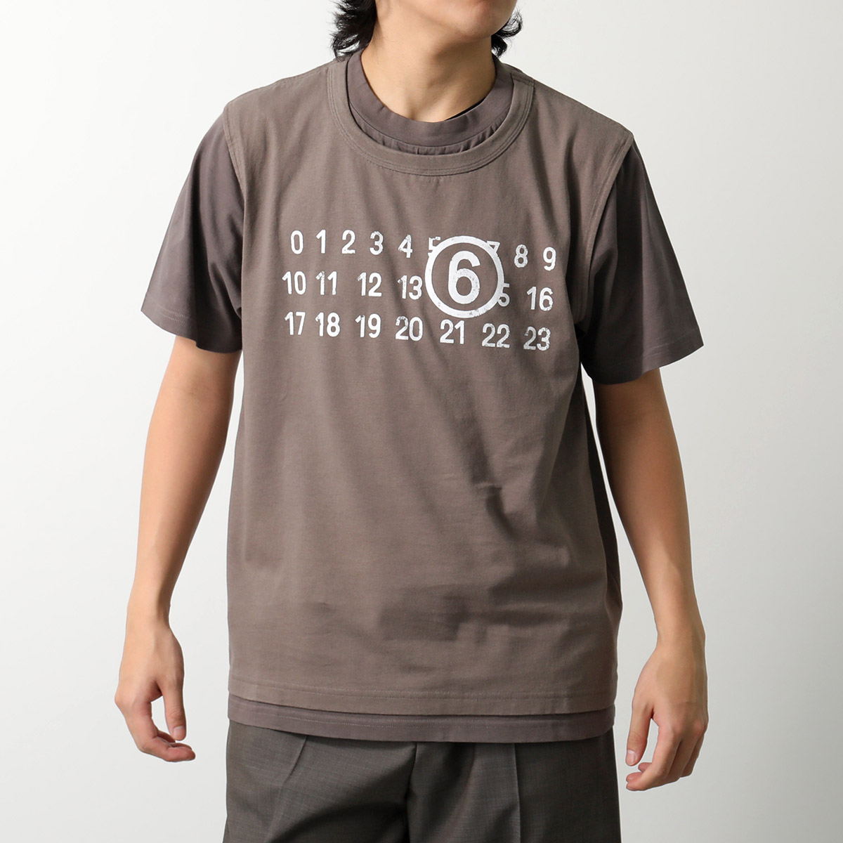 楽天市場】MM6 エムエムシックス メゾンマルジェラ Tシャツ SH0GC0001