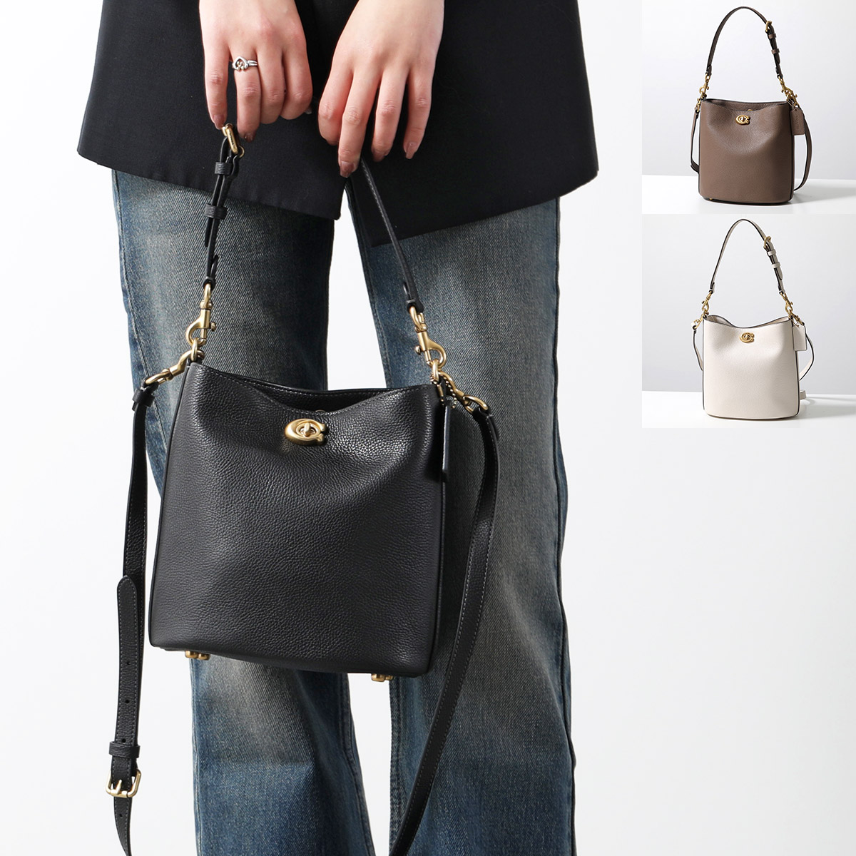 楽天市場】COACH コーチ ショルダーバッグ WILLOW 19 ウィロウ CW625