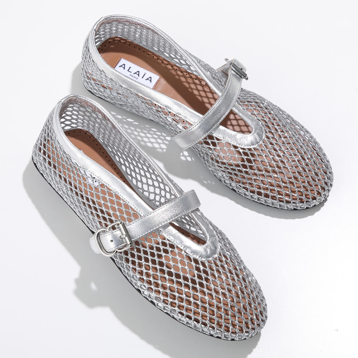 楽天市場】ALAIA アライア バレエシューズ BALLET FLAT AA3A029TK028