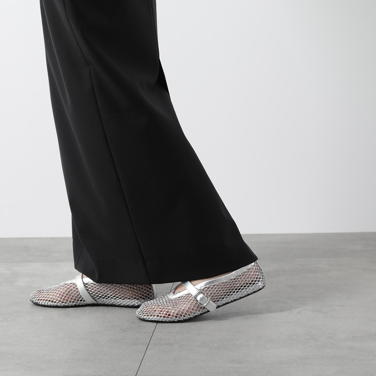 楽天市場】ALAIA アライア バレエシューズ BALLET FLAT AA3A029TK028