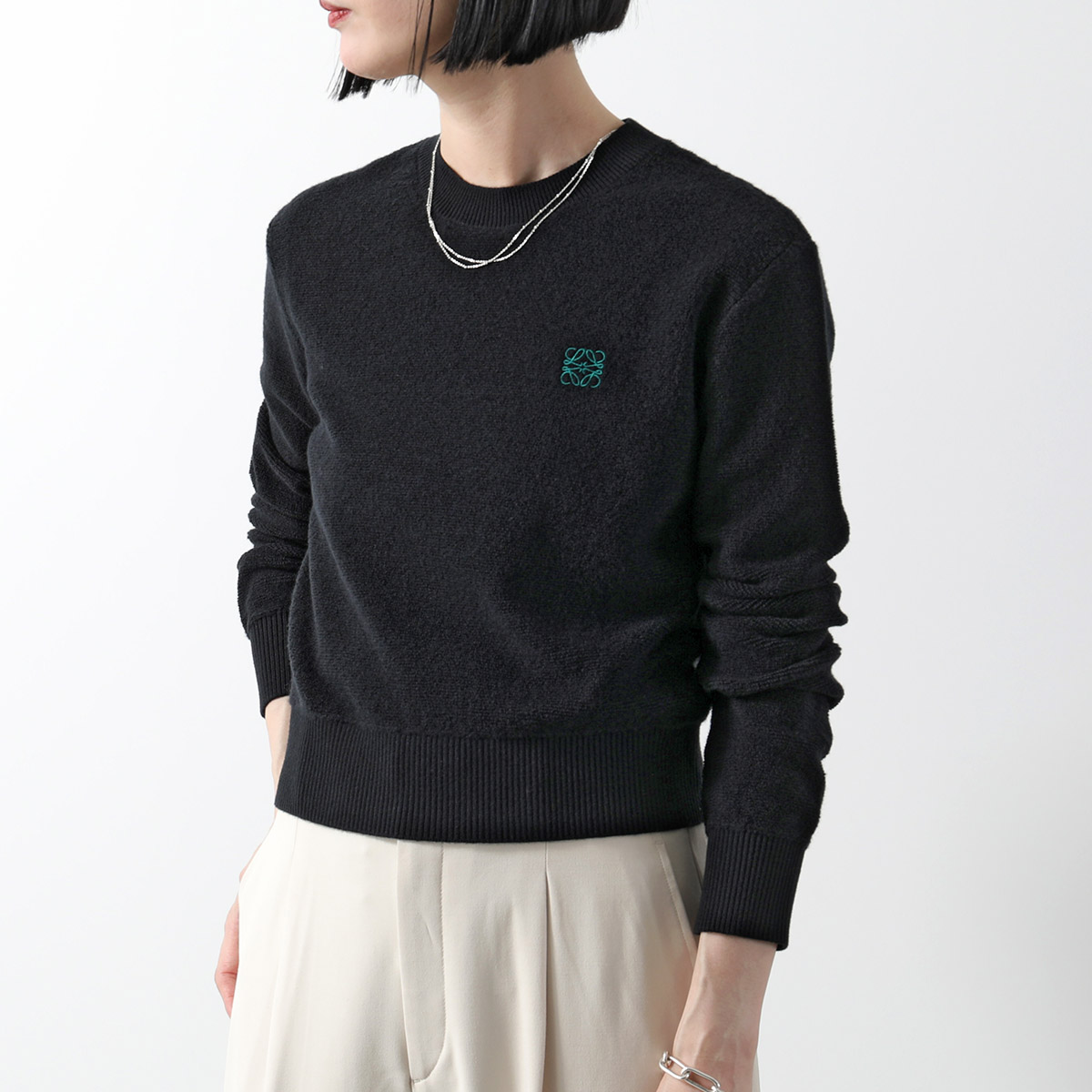 楽天市場】LOEWE ロエベ セーター ANAGRAM アナグラム S359Y14KGJ