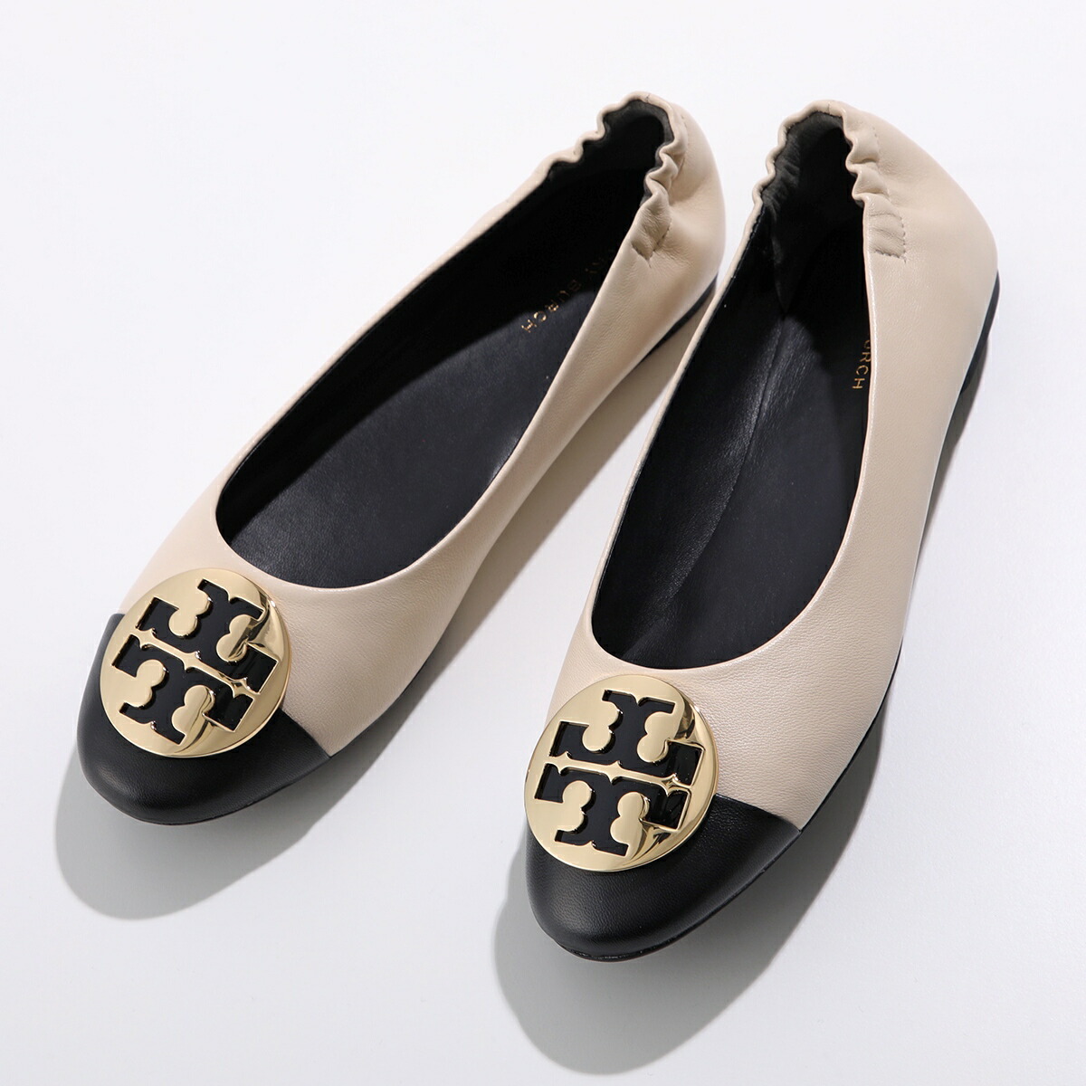 楽天市場】TORY BURCH トリーバーチ パンプス CLAIRE CAP TOE BALLET