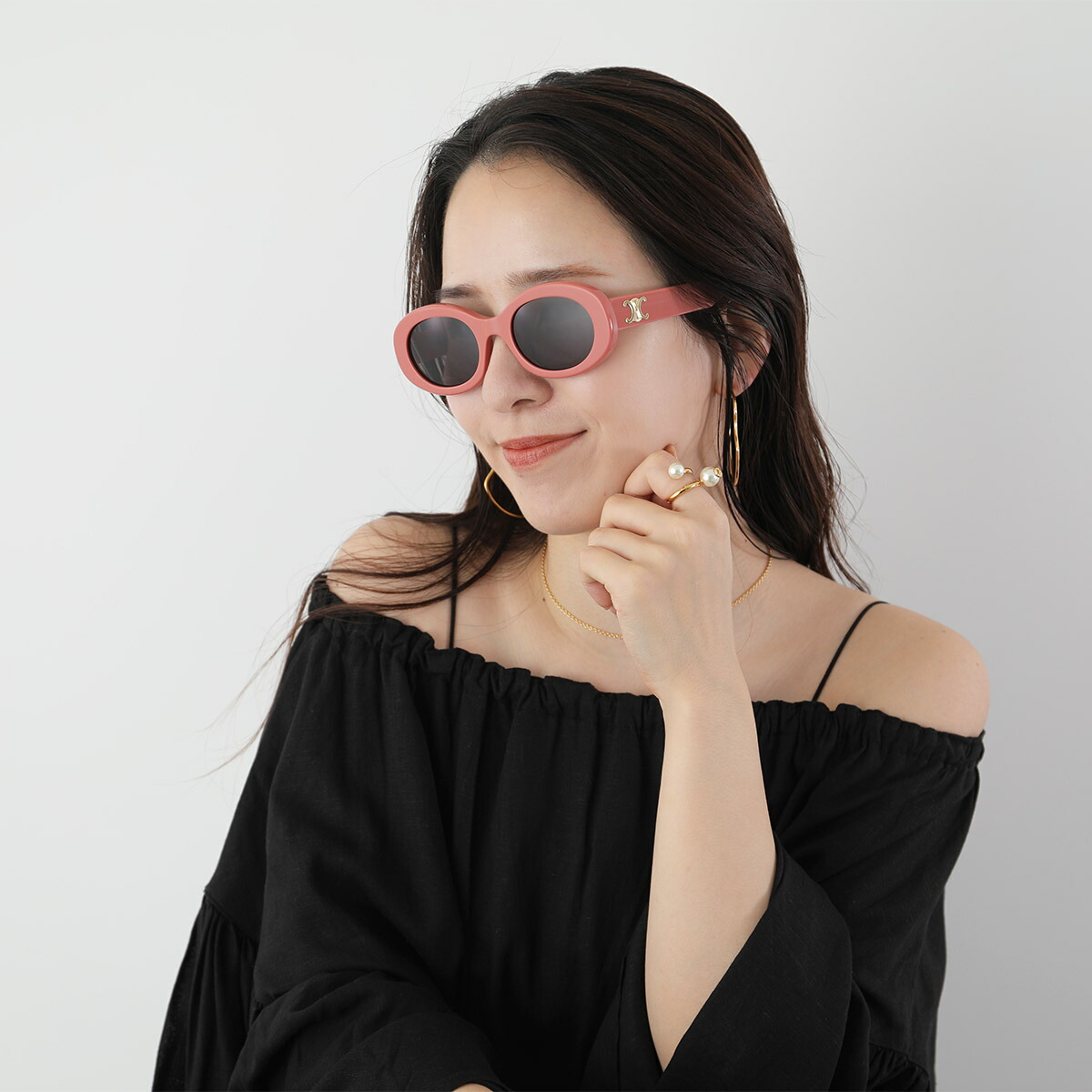 楽天市場】CELINE セリーヌ サングラス TRIOMPHE 01 トリオンフ