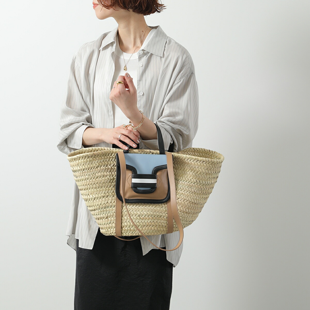 楽天市場】PIERRE HARDY ピエールアルディ かごバッグ ALPHA アルファ