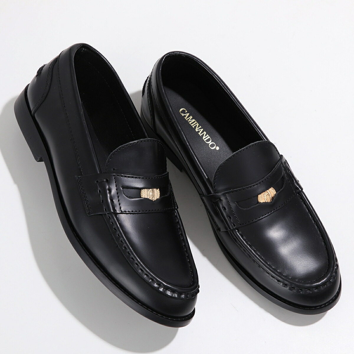 楽天市場】CAMINANDO カミナンド ローファー ALMOND TOE PENNY LOAFERS
