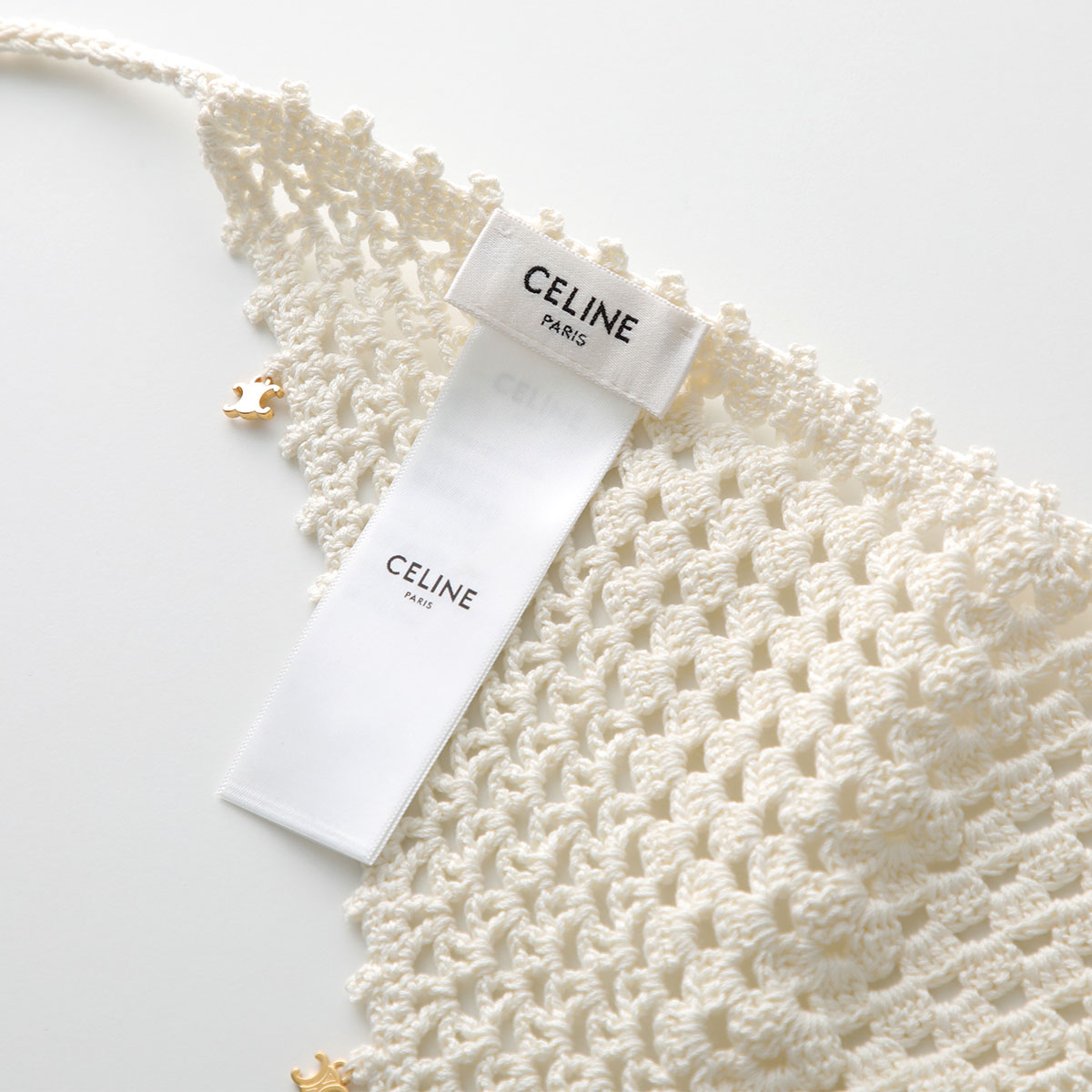 楽天市場】CELINE セリーヌ クロシェ バンダナ 2AE9M727X.01OW