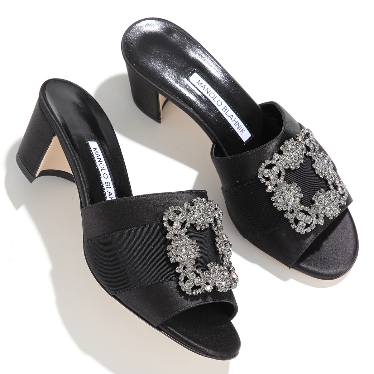 【MANLO BLAHNIK】MISAM　サテンリボン　ハイヒールサンダル MANLO BLAHNIK】MISAM サテンリボン ハイヒールサンダル - メルカリ