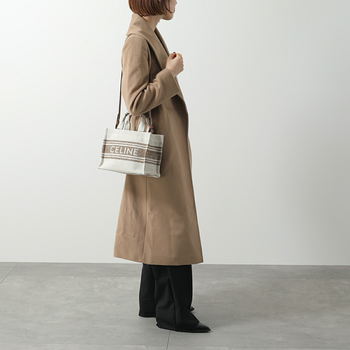 楽天市場】CELINE セリーヌ トートバッグ Small Cabas スモール カバ