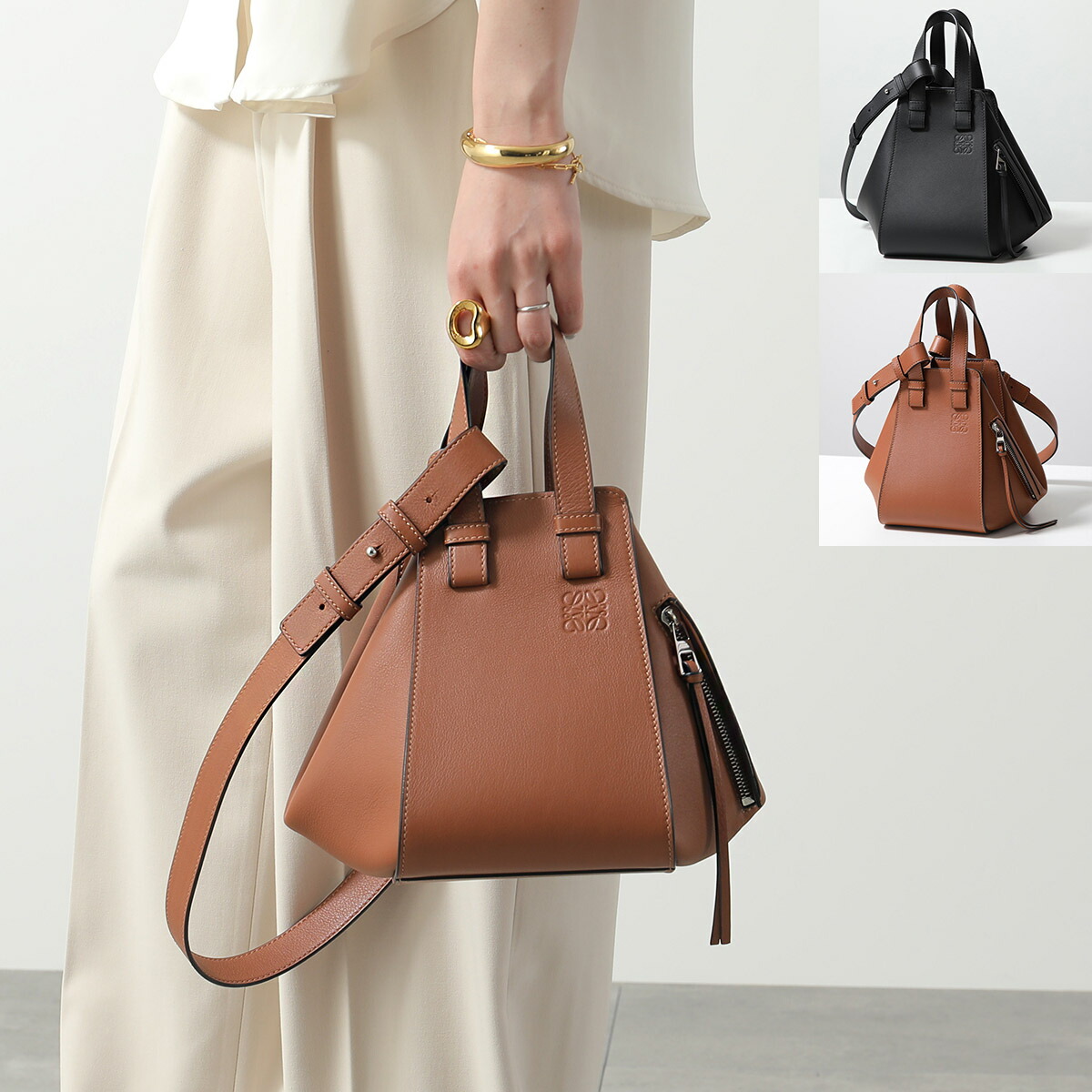 楽天市場】LOEWE ロエベ ハンドバッグ HAMMOCK COMPACT ハンモック