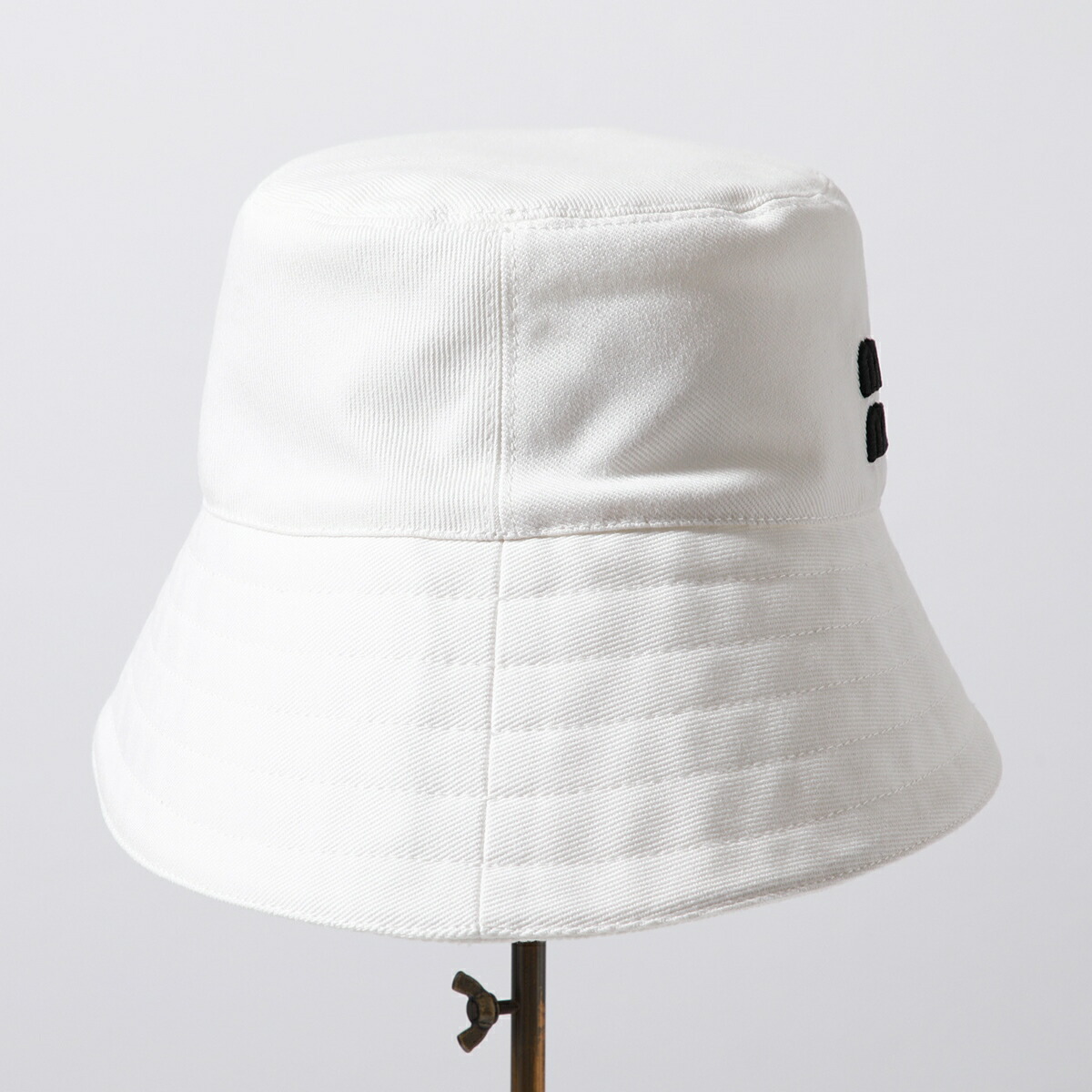 楽天市場】MIUMIU ミュウミュウ ハット 5HC341 2DXI レディース ドリル